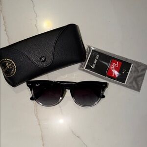 Ray-Ban Black Gradient Sunglasses with Case
